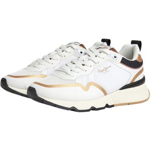 Pepe Jeans Brit Pro Nice Trainers Wit EU 39 Vrouw