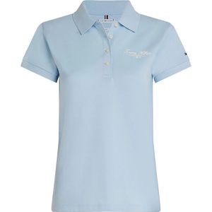 Tommy Hilfiger Script Slim Fit Korte Mouw Poloshirt