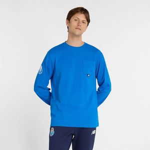 New Balance Fc Porto 24/25 Reizen T-shirt Met Lange Mouwen