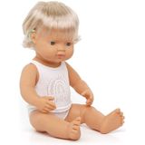 Miniland Caucasica With Implan 39 Baby Doll Beige