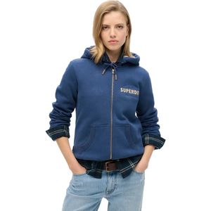 Superdry - Luxe Metallic Logo - Sweatshirt - Met Rits