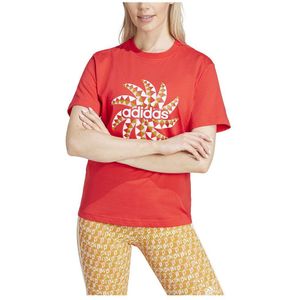 Adidas Farm Gfx Short Sleeve T-shirt Oranje S Vrouw