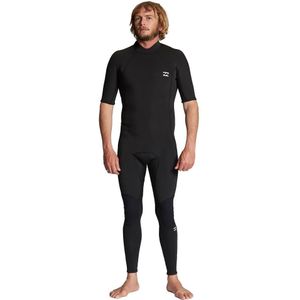 Billabong Absolute 2/2 Mm Korte Mouw Neopreen Pak Met Rits Op De Rug