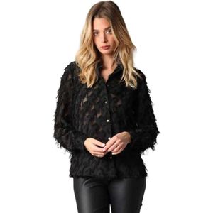 Deeluxe Froufrou Overhemd Met Lange Mouwen