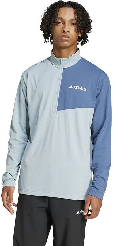 Adidas Terrex Multi Climacool Half Rits Lange Mouw T-shirt