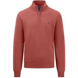 Fynch Hatton 1413215 Half Zip Sweater Oranje S Man