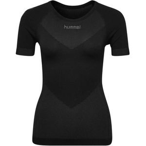 Hummel First Seamless Short Sleeve Base Layer Zwart XL-XX Vrouw