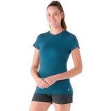 Smartwool - Merino Boxed T-shirt - Blauw - Korte Mouwen - Dames