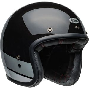 Bell - Custom 500 - Jethelm - Zwart Flake - 3/4 Helm