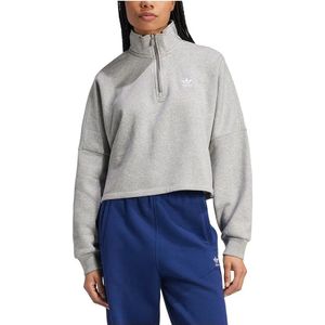 Adidas Originals Essentials Fleece Sweatshirt Met Halve Rits