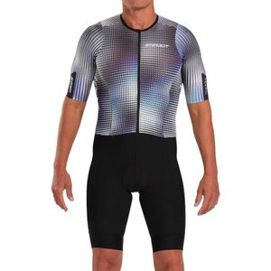 Zoot Ultra Tri P1 Short Sleeve Trisuit Zwart XL Man