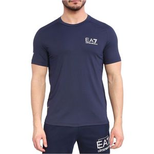Ea7 Emporio Armani 8npt22-pjemz Short Sleeve T-shirt Blauw XL Man