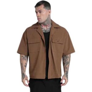 Siksilk Utility Overhemd Met Korte Mouwen