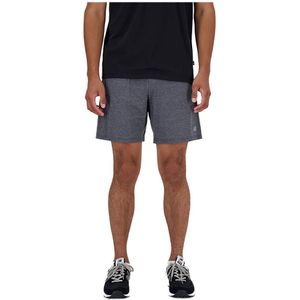 New Balance Sport Essentials Heathertech 7´´ Shorts Zwart,Grijs S Man