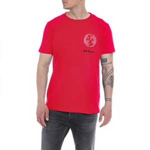 Replay M6477 .000.22662 Short Sleeve T-shirt Roze XL Man