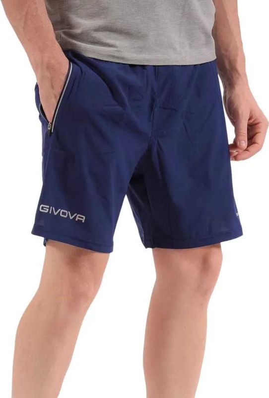 Givova - Top - Korte Broek - Reflecterende Logo's - Zijzakken met Rits