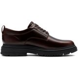 Clarks - Badbury Lace - Leren Schoenen - Bruin - Casual