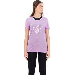 Icebreaker - Tech Lite II - T-shirt - Paars - Korte Mouwen