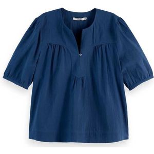Scotch & Soda U9a00636t Blouse Met Korte Mouwen