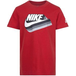 Nike - Gradient Futura T-shirt - University Red - Korte Mouwen