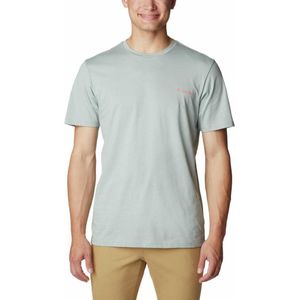Columbia Rapid Ridge Back Graphic Ii Short Sleeve T-shirt Beige XL Man