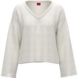 Hugo Scubed 10259574 Sweater Wit XL Vrouw