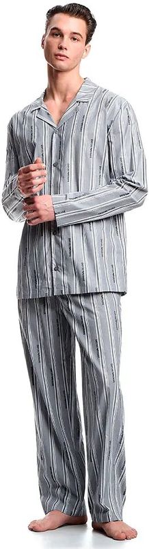 Emporio Armani - Geweven Pyjama - Logopatroon