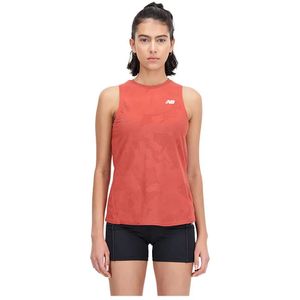New Balance Q Speed Jacquard Mouwloos T-shirt