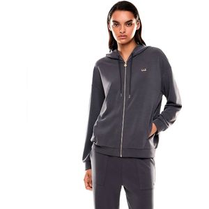 EA7voor vrouwen. 7W000192_AF12643 Sweater Relax grijs (XXL), Casual, Modaal