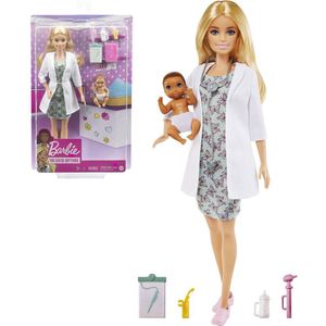 Barbie Doctor With Baby Doll Veelkleurig
