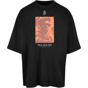 Mister Tee Urban Classics New Jack City Short Sleeve T-shirt Zwart S Man