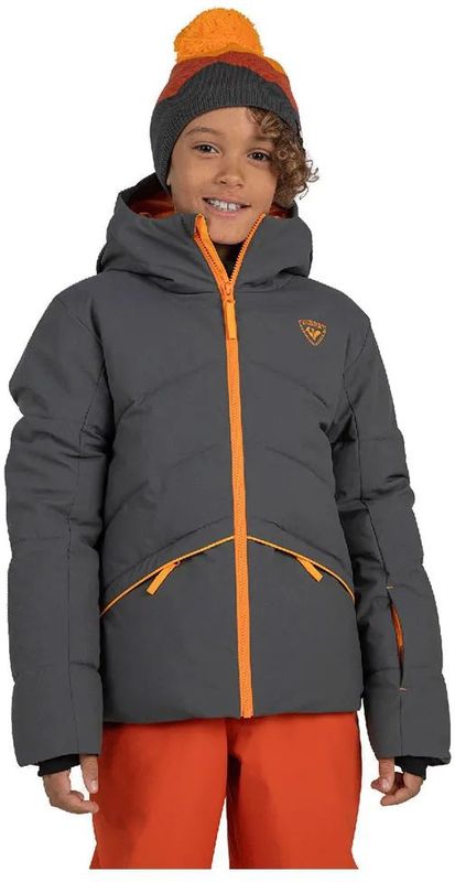 Rossignol - Siz - Skijack - Grijs - 8 Jaar - Jongens