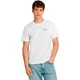 Pepe Jeans - PM509642 - T-shirt - Wit - Katoen - Korte Mouwen