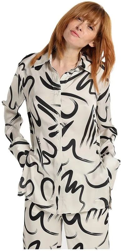 Victorio & Lucchino - 330098044 - Bedrukte Blouse - Meerkleurig - Lange Mouwen