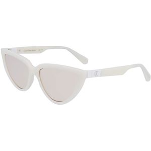 Calvin Klein Jeans Ckj23658s Sunglasses Wit White/CAT1 Man