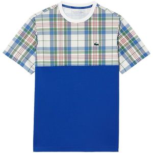 Lacoste Th7264 Short Sleeve T-shirt Blauw S Man