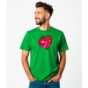 Kruskis I Love Fish T-shirt Met Korte Mouwen