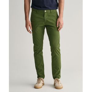 Gant Sunfaded Slim Fit Chino Pants Groen 31 Man