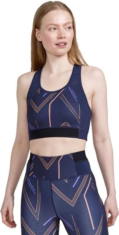 Craft - Pro Hit Blocked - Sporttop - Lichte Ondersteuning - Geperforeerde Rug