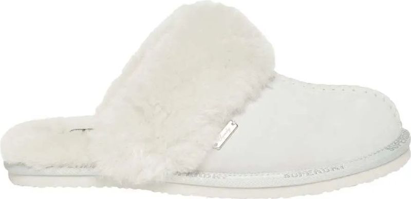 Meisjes slipper muilen van suède Superdry