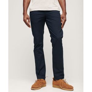 Superdry Tapered Stretch Chino Pants Blauw 36 / 32 Man
