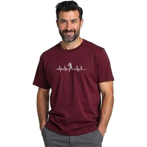 Kruskis Tennis Heartbeat T-shirt Met Korte Mouwen