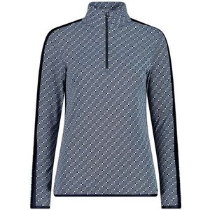 Cmp - Printed Sweat - Fleece - Halve Rits