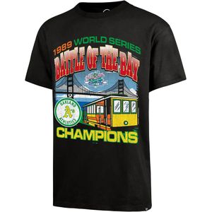 47 Mlb Oakland Athletics Graphic Drop Shoulder T-shirt Met Korte Mouwen