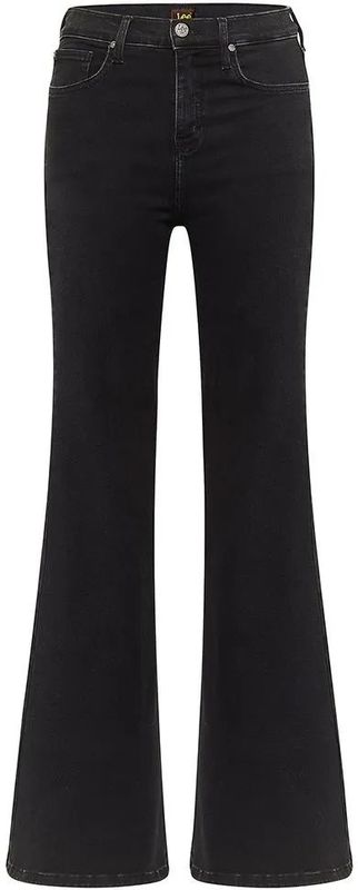Lee - Foreverfit - Damesjeans - Zwart - Flared Fit