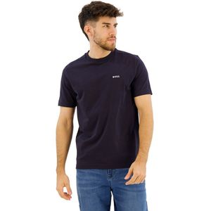 Boss 10256064 Short Sleeve T-shirt Zwart 2XL Man