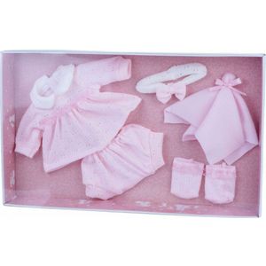 Rosa Toys Set Dresses Baby Dolls 38-42 Cm Roze