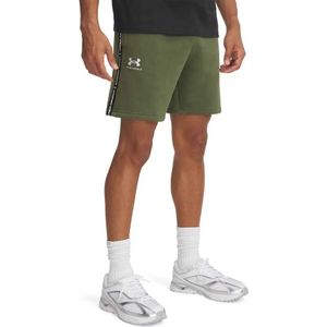 Under Armour - Icon Fleece Taping - Korte Broek - Zwart/Wit