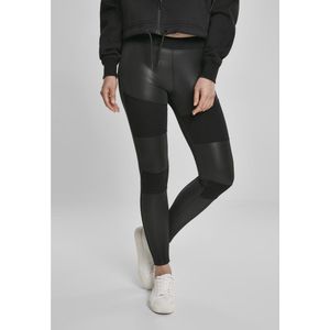 Urban Classics Leggings Fake Leather Zwart XS Vrouw