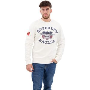 Superdry Vintage Americana Graphic Sweatshirt Wit XL Man
